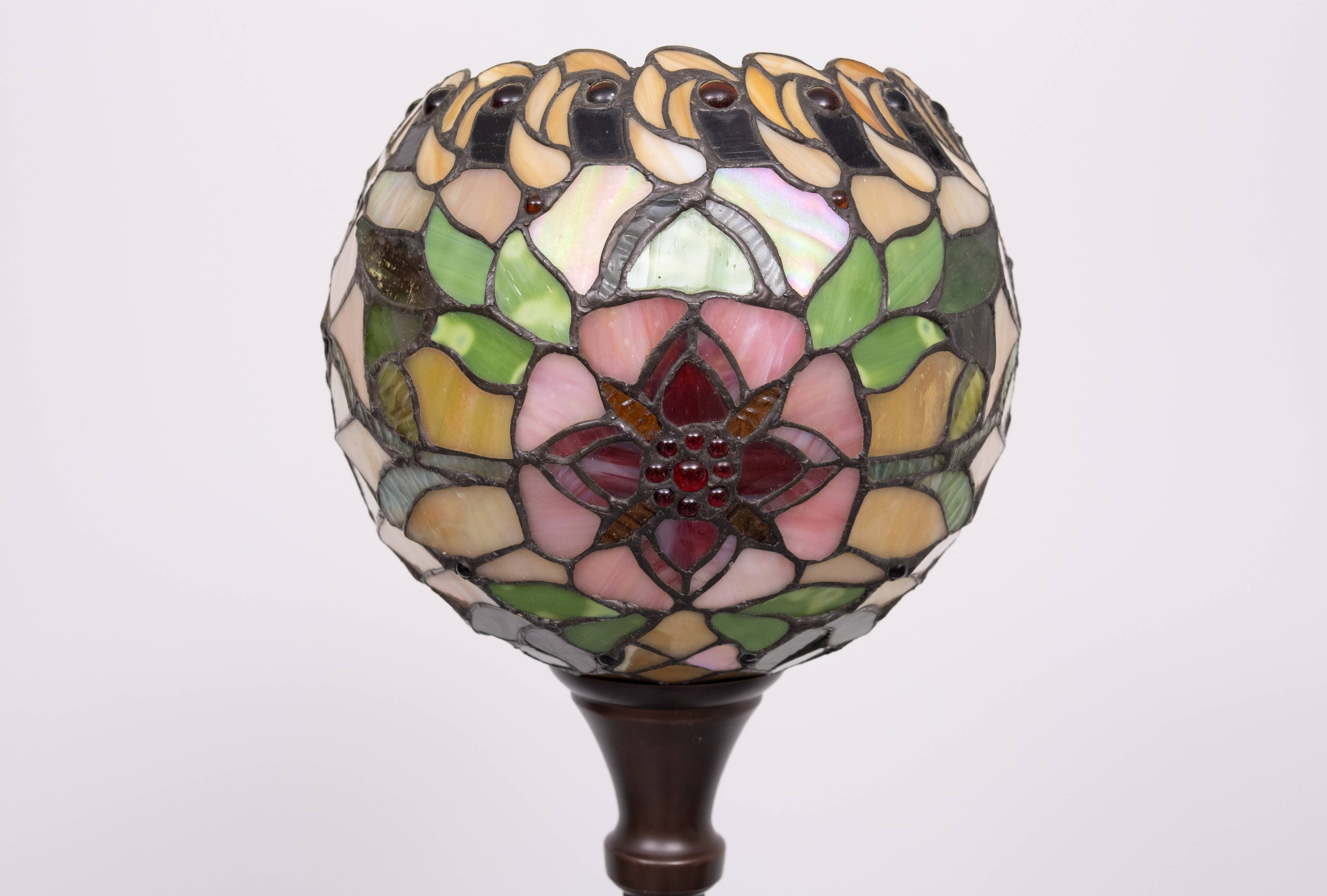 Tiffany & co style floor lamp 1990s France