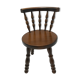 Old wooden child chair turned