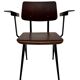Vintage Galvanitas S16 chair with armrests, 1960 Netherlands Design