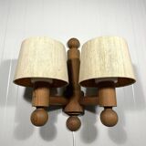 Uno Kristiansson wall lamp Pinus for Luxus Sweden 1970’s