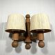 Uno Kristiansson wall lamp Pinus for Luxus Sweden 1970’s