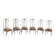 Six chaises gustaviennes
