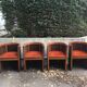 Vintage armchair in oak