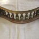 Bronze fireplace bar XIX Front trim Fireplace accessory Louis XV