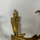 2 antique wall sconces in gilded bronze, Louis XV style
