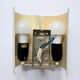 Extremely Rare Midcentury Wall Lamp, Italy, 1960s