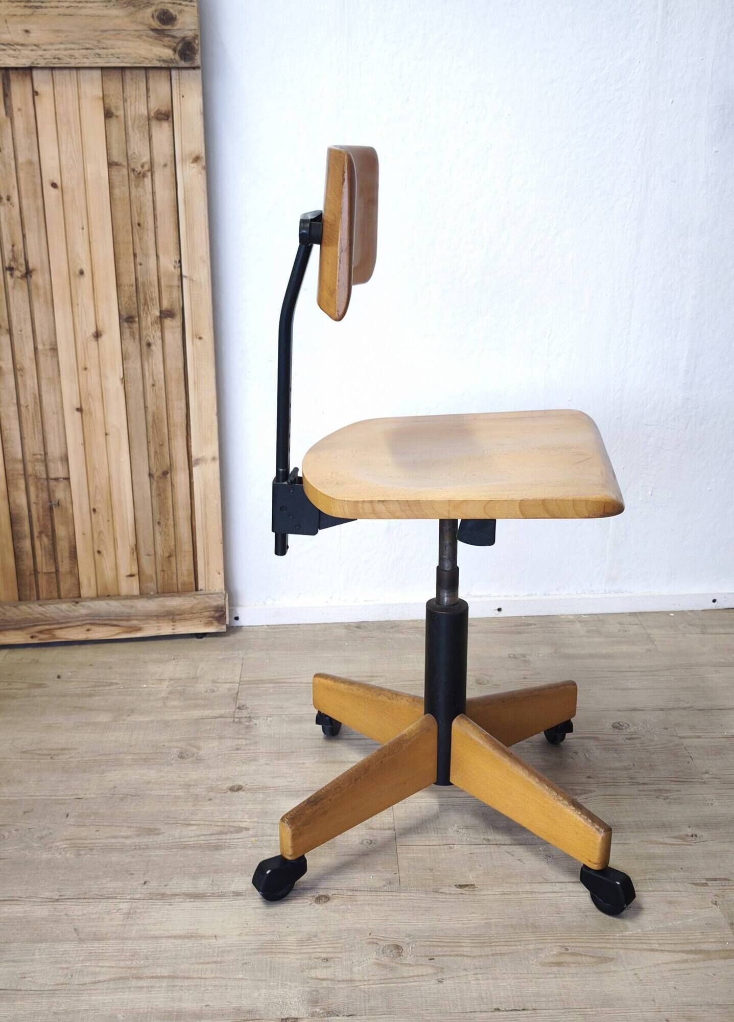 Chaise de bureau Stoll Giroflex / chaise d'architecte, design industriel de