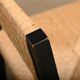 Martin Visser SE82 Chairs in Black Wood and hand woven Rush Seats for Spectrum