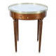 Table Bouillotte en Acajou, style Louis XVI – Milieu XXe
