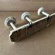Antique wooden wall-mounted coat rack