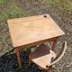Bureau pupitre + chaise baumann enfant vintage