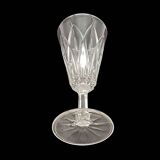 8 flûtes champagne verre transparent vintage vmc reims france