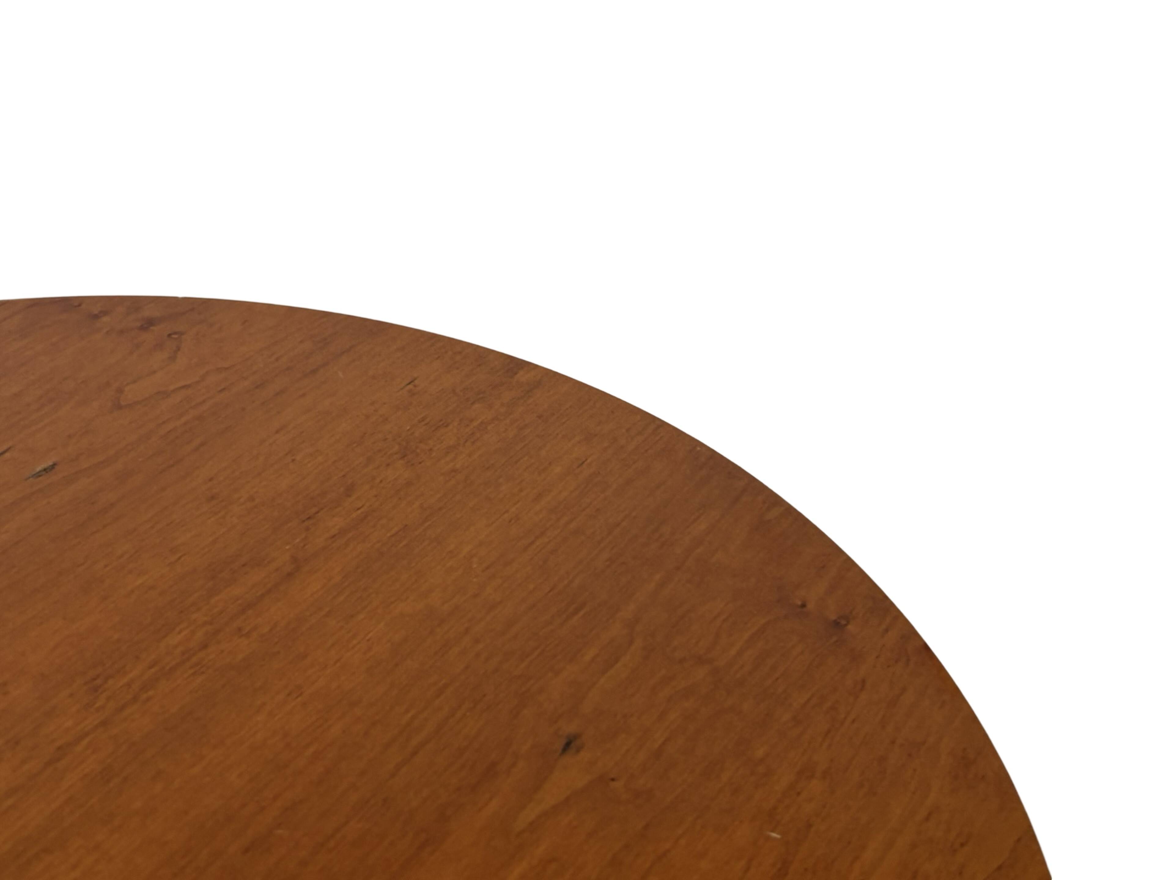 Vintage side table art deco style 80s wood minimalist design