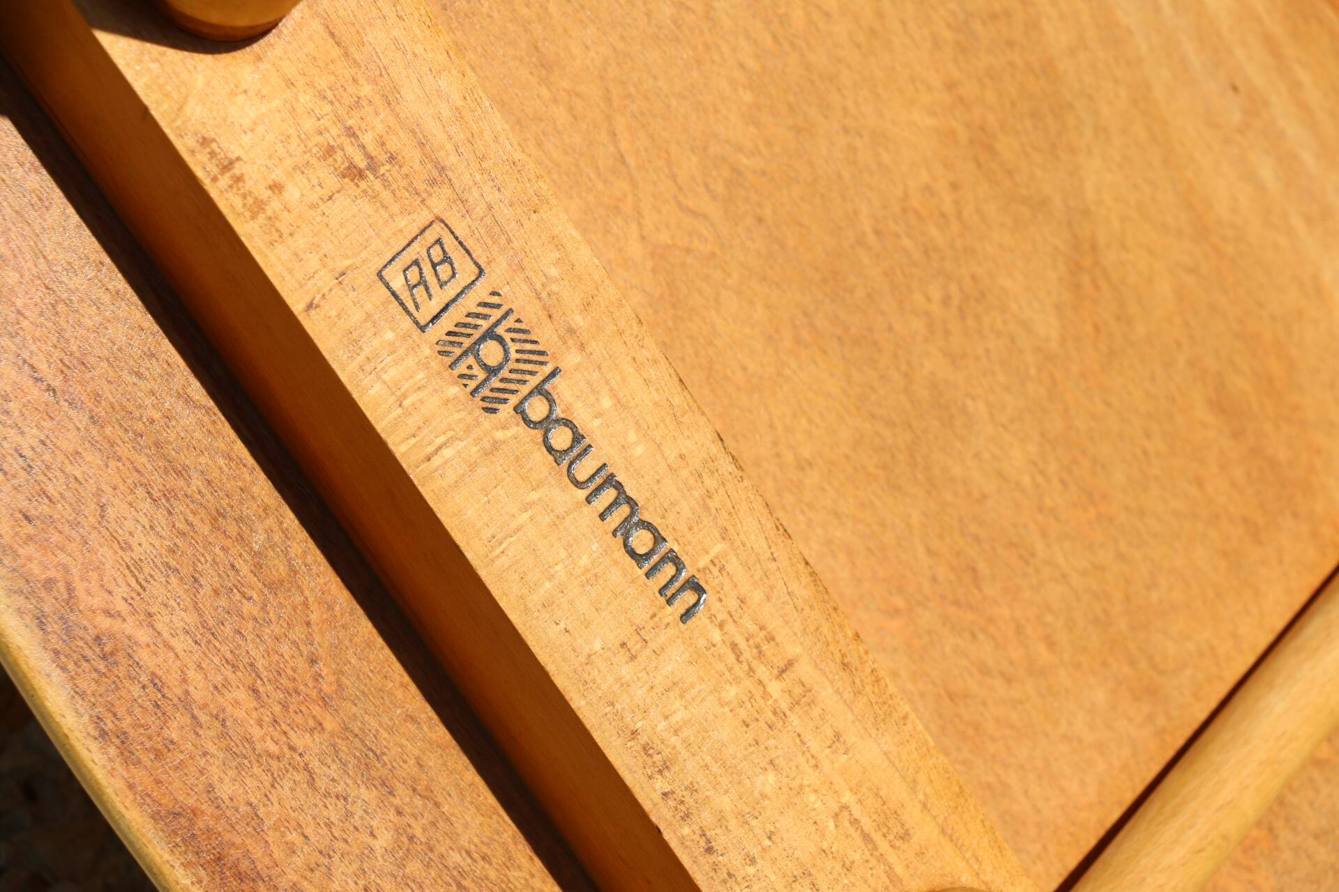 6 BAUMANN V2 chairs in light beech