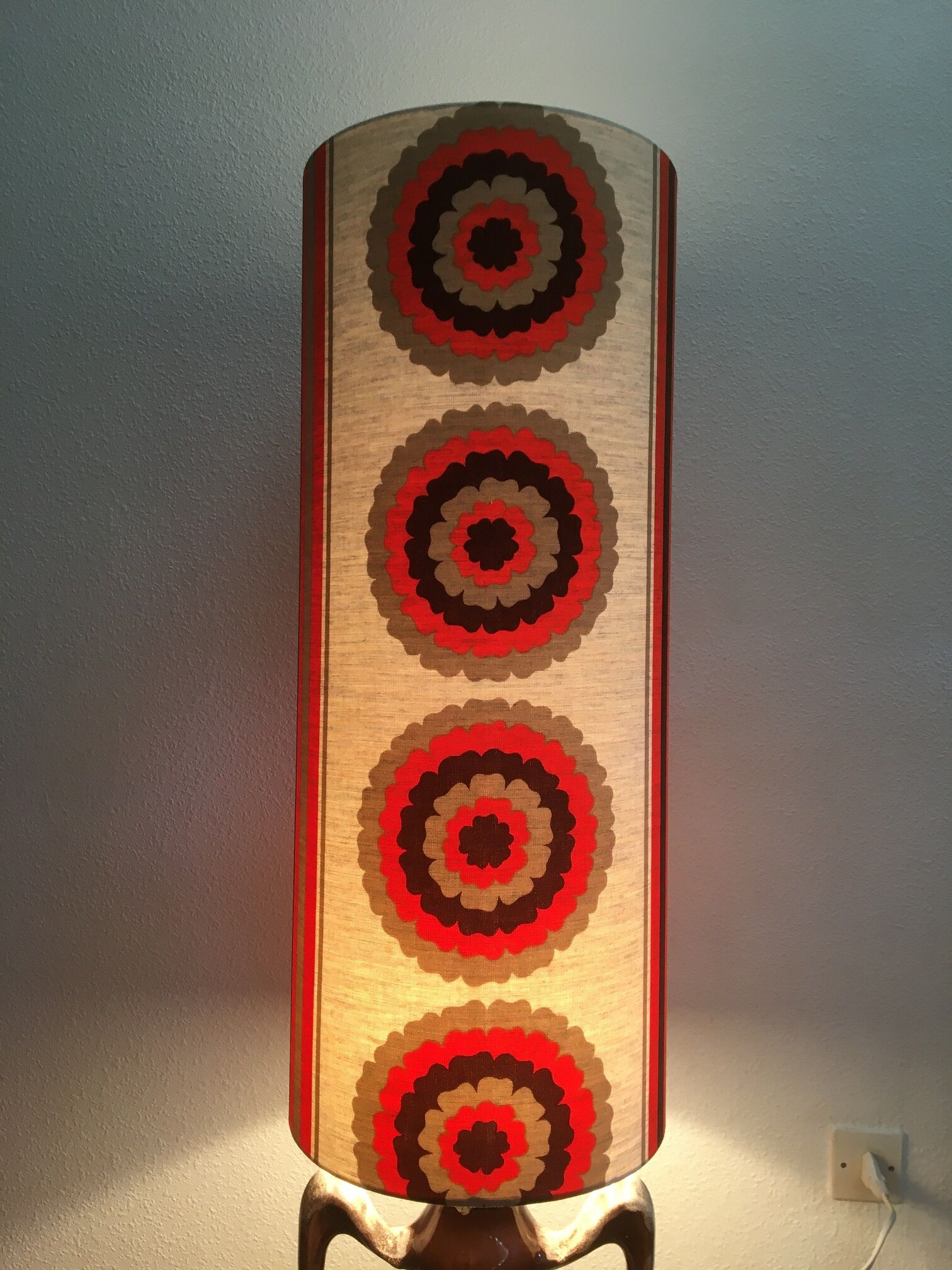 Vintage shogun floor lamp 1970's