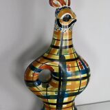 Bottle Coq Keraluc Quimper André l'heguen Brittany France 1960