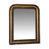 Grand miroir en bois doré de style Louis Philippe, France – fin du 19e siècle