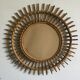 Mirror rattan sun 70s - 49cm