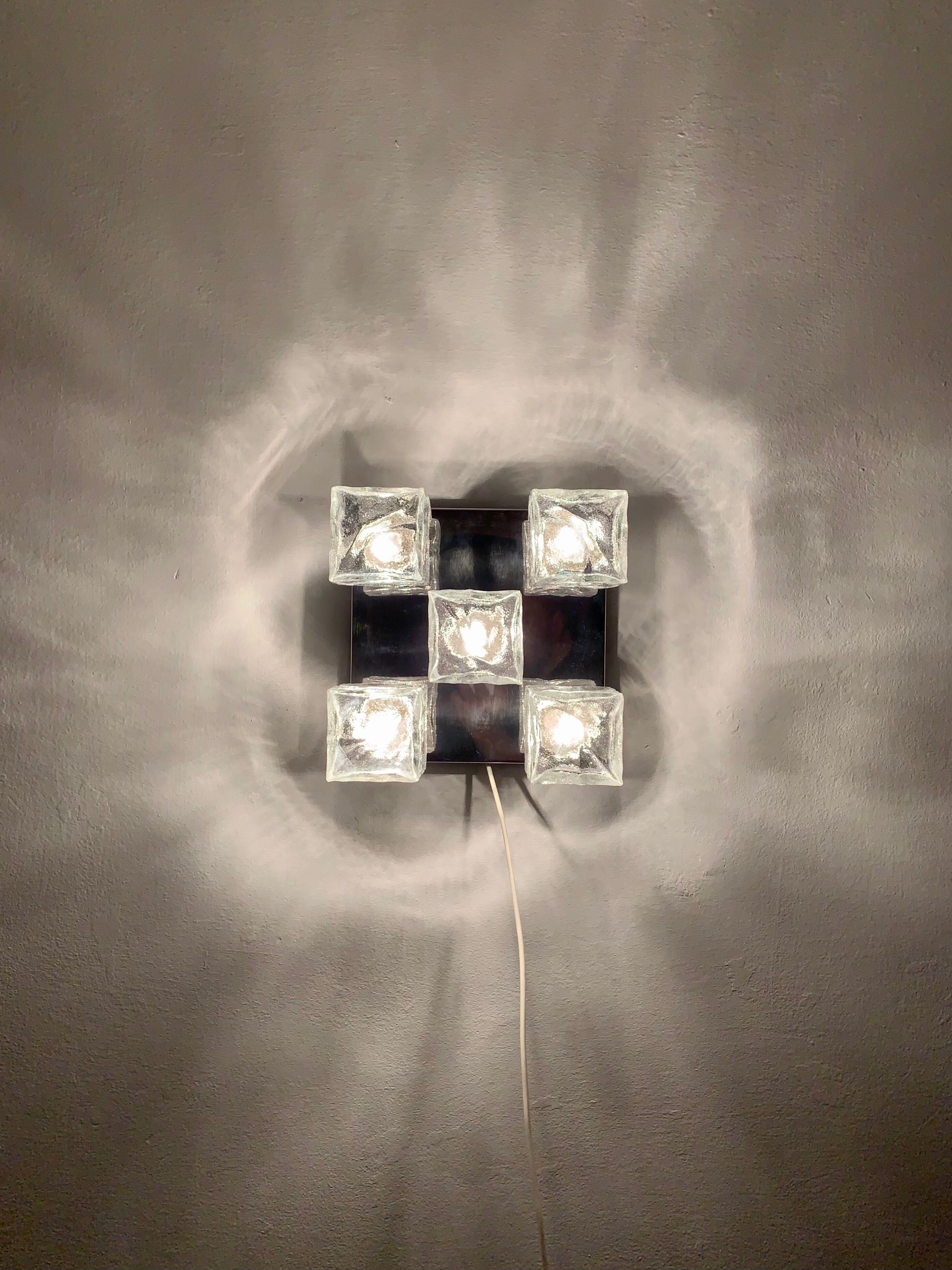 Ice Cube Flush Light by J.T. Kalmar