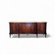 Louis XVI style sideboard in solid mahogany
