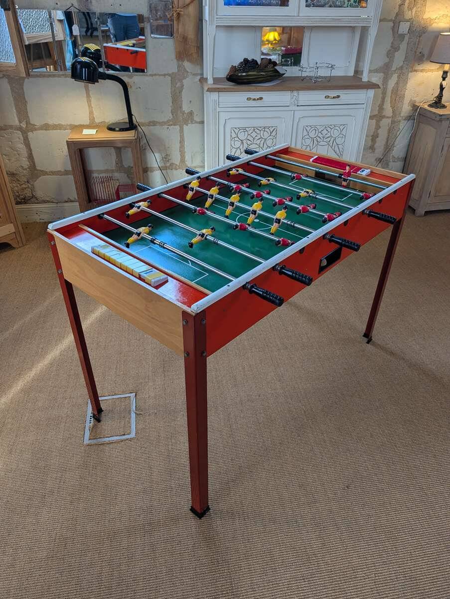 Vintage foosball table