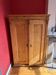 Armoire 2 portes en pin massif, XIXe siècle