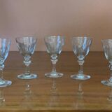Verres à liqueur surpieds