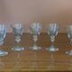 Stemmed liqueur glasses
