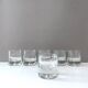 Vintage Glasses Whiskey, Bourbon, Mid Century Bar, design scandinave
