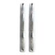 Contemporary Modern Clear Graniglia ”Canalina" Murano Glass Wall Sconce-Set