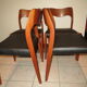 Suite de 4 chaises danoises en teck N.O.Moller N°71