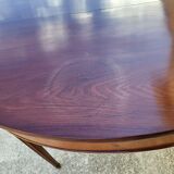 Louis XVl style mahogany table with 2 extensions n30