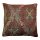 Vintage turkish kilim cushion cover , 55 x 55 cm