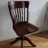 Old American wooden chair
