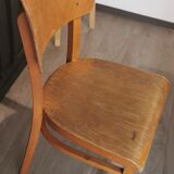 Set of 10 Thonet bistro chairs