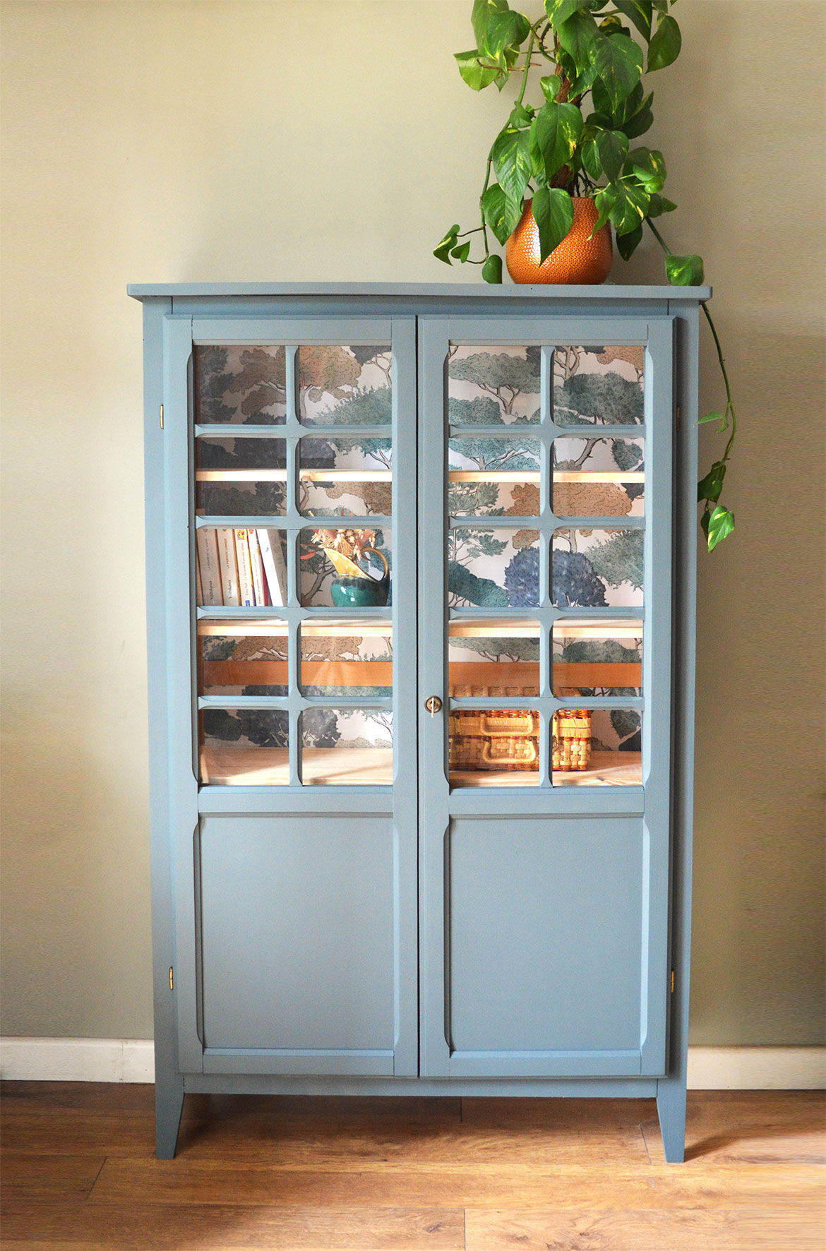 Parisian glazed wardrobe