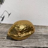Golden metal nutcracker