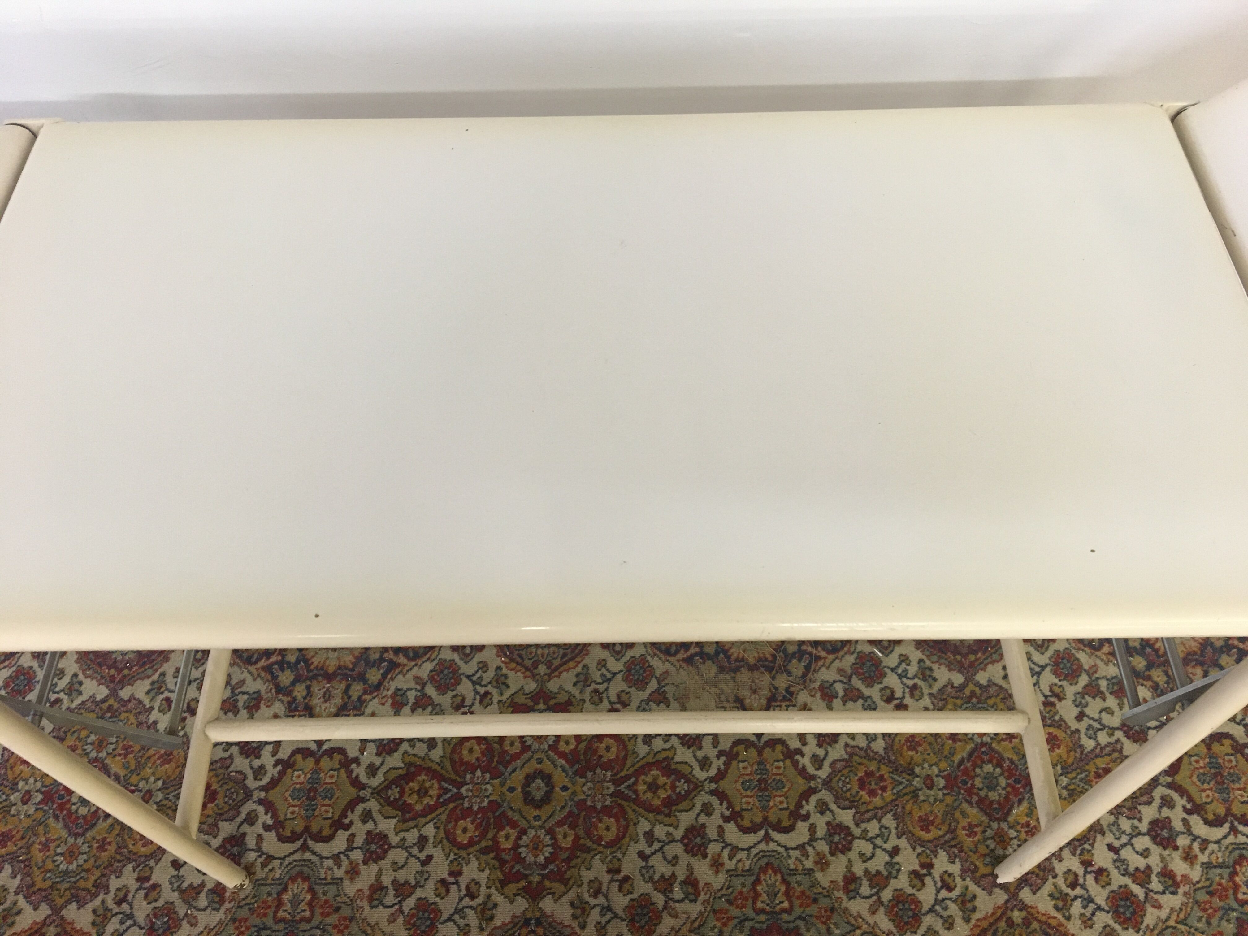 Old metal medical table