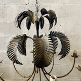 Palm tree chandelier