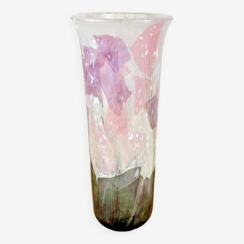 Isle of Wight Glass Tube Vase