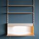Pilastro Wall Secretary with Integrated Light - Dutch Mid-Century Modern