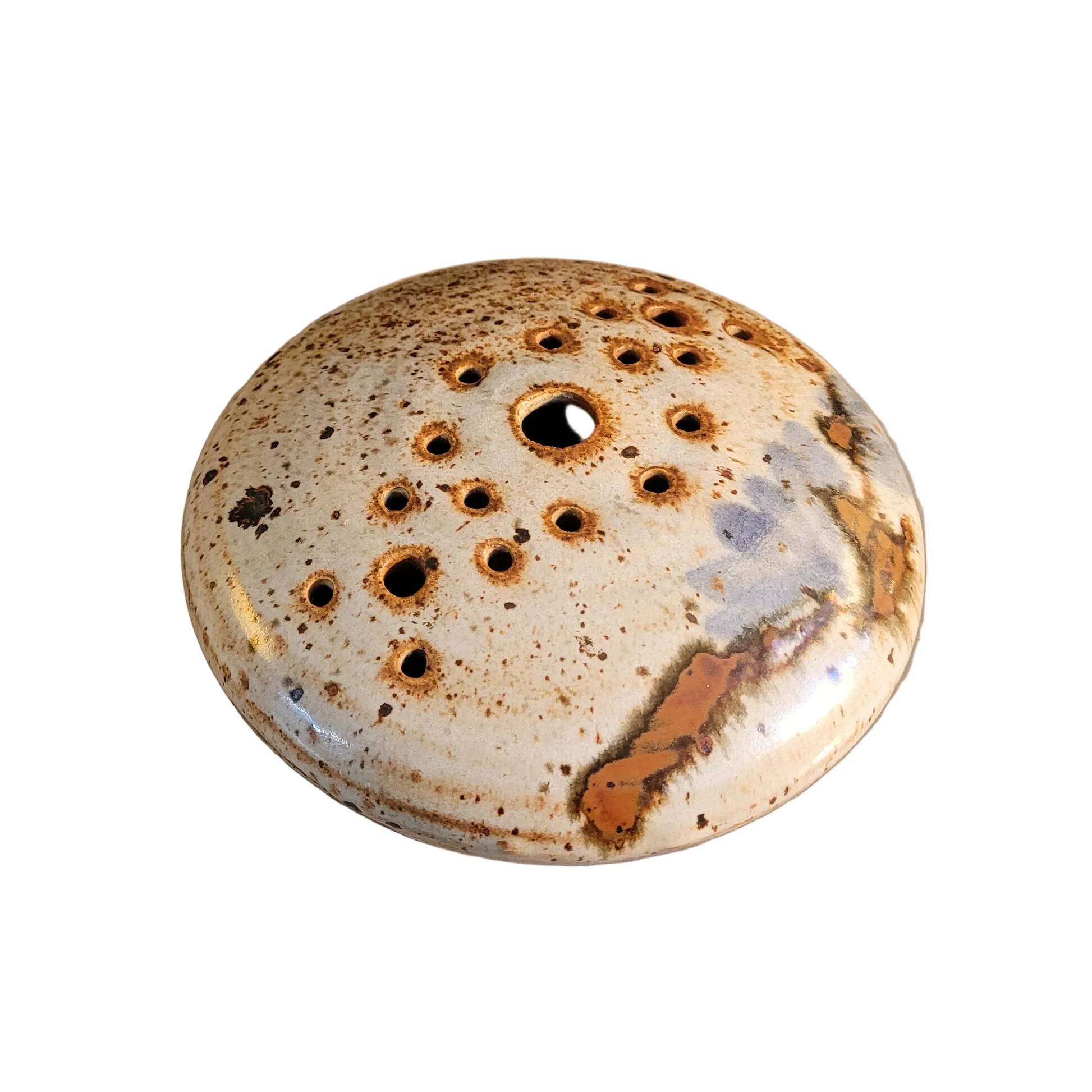 Art ceramic flower holder La Tournerie