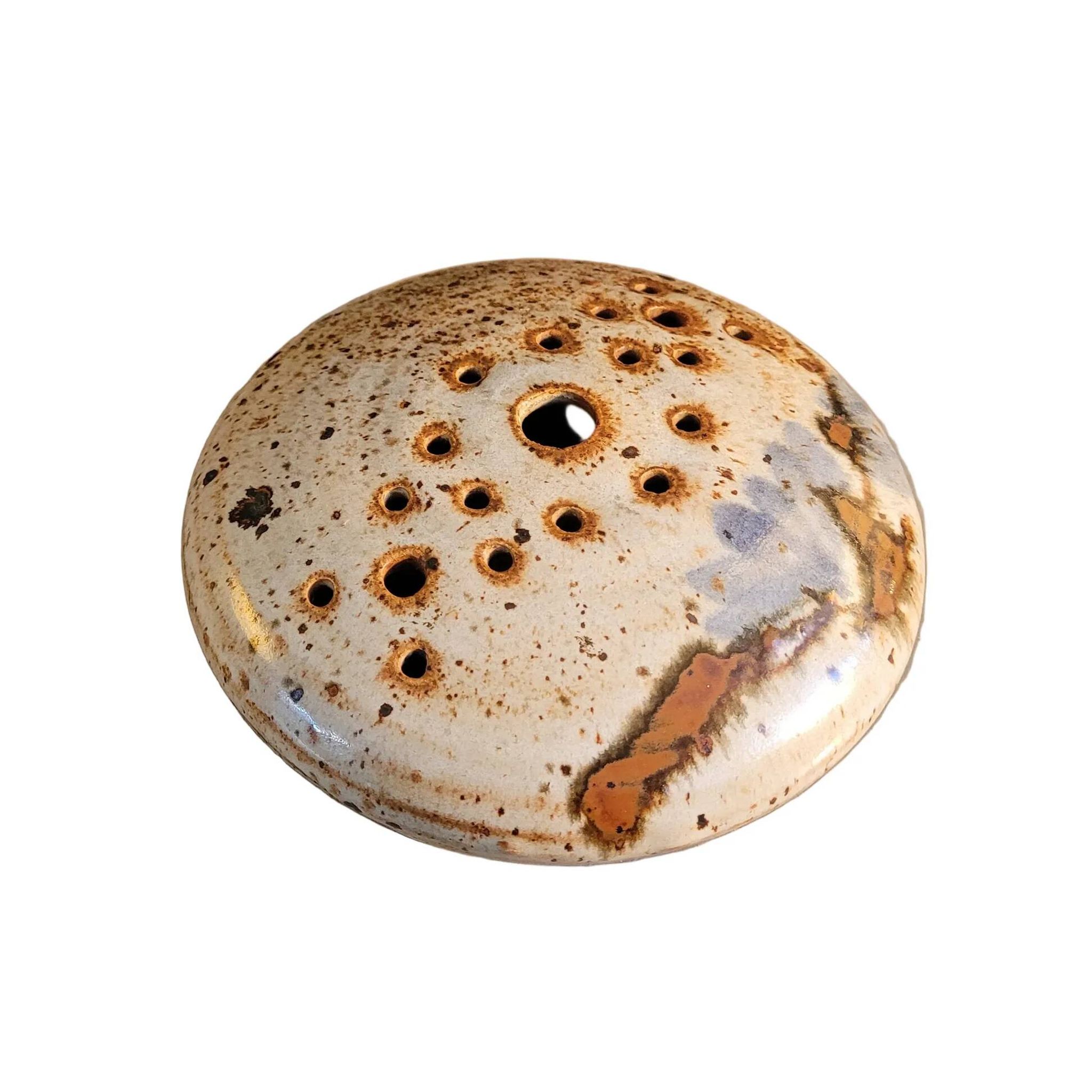 Art ceramic flower holder La Tournerie