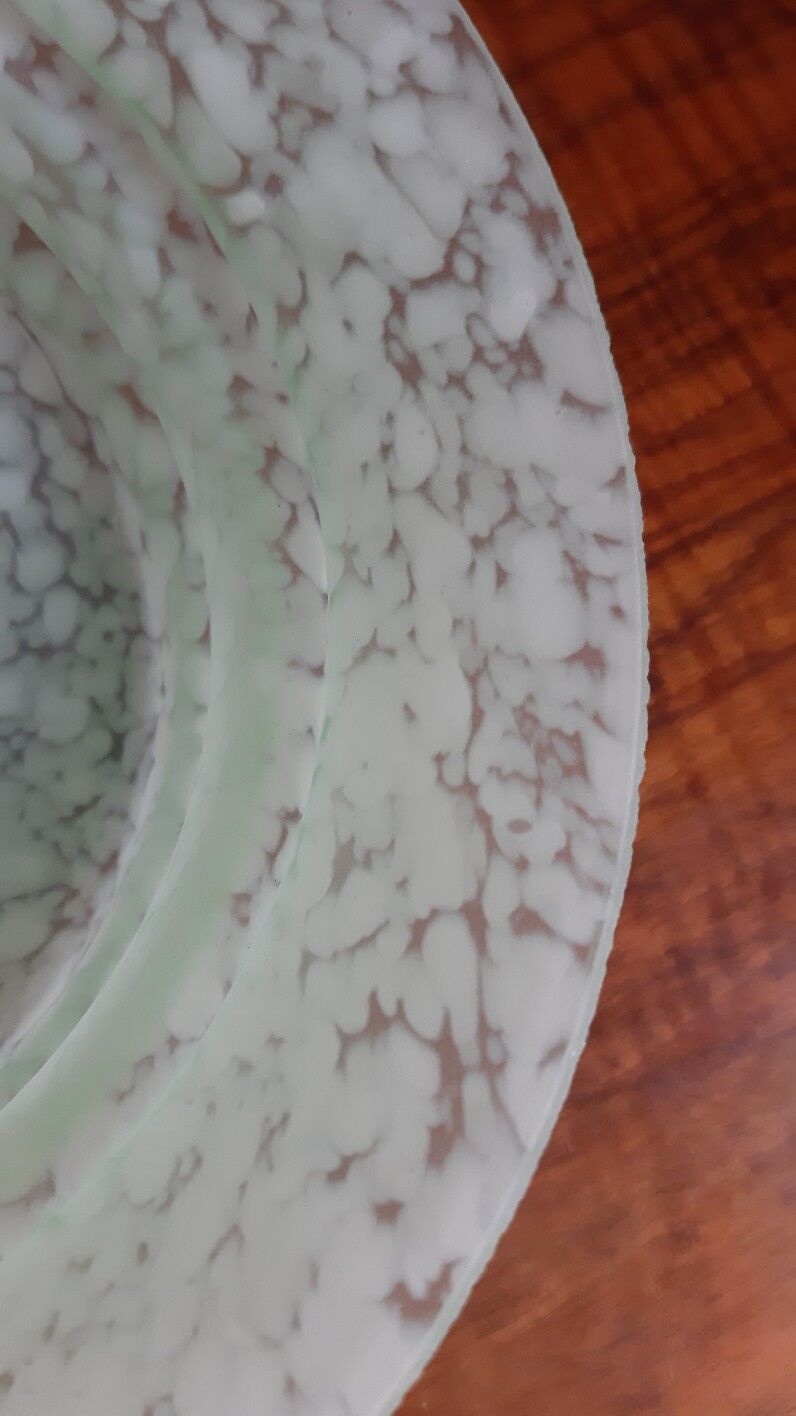 Vintage glass suspension Clichy