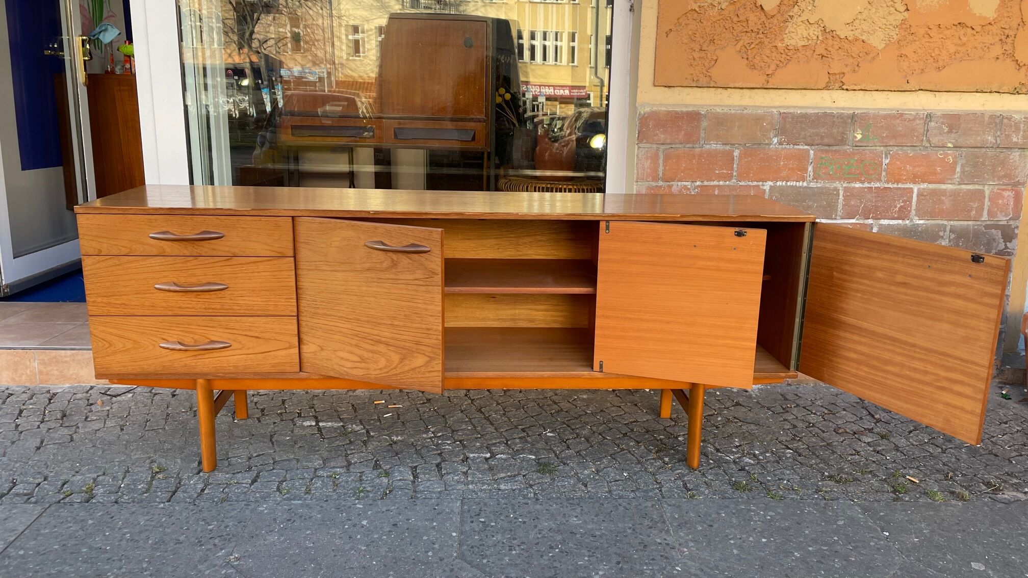 Teak row from the 60s