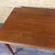 1960s 1970s Teak Extendable Dining Table Made in Denmark Danish Design