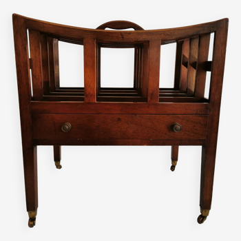 Mahogany Canterbury in Georgian style approx. 1920-1925,