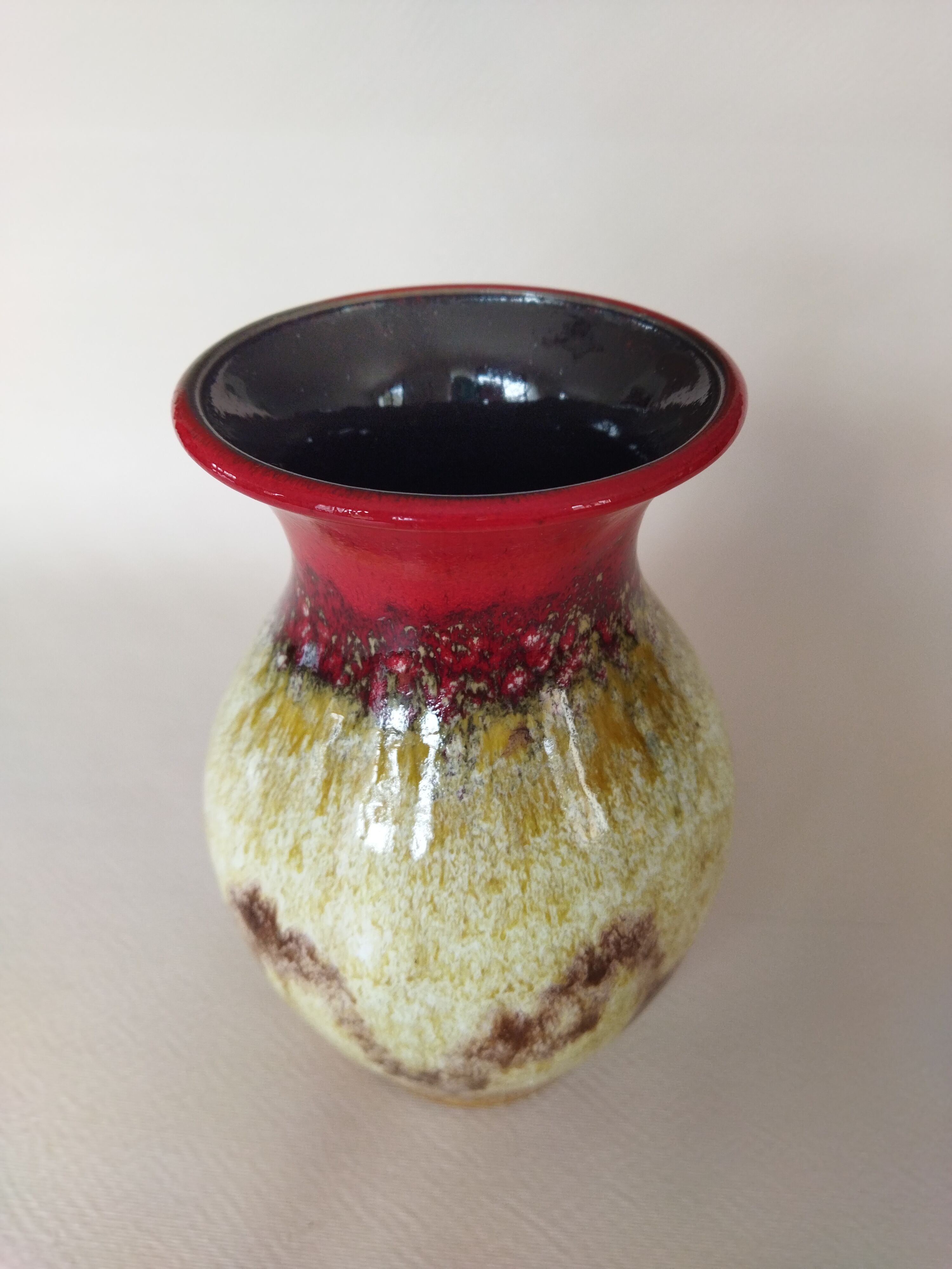 Vase Ü-Keramik W. Germany