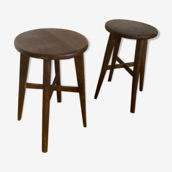 Duo of stools from the 40s
