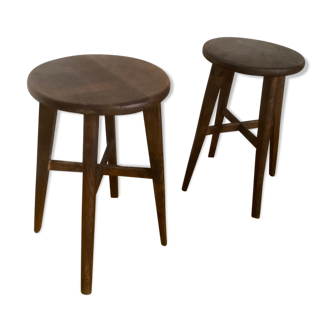 Duo of stools from the 40s